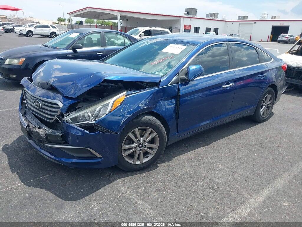 5NPE24AF0GH400583 2016 HYUNDAI SONATA photo no. 2