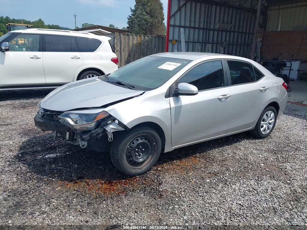 2T1BURHE9GC702321 2016 TOYOTA COROLLA photo no. 2