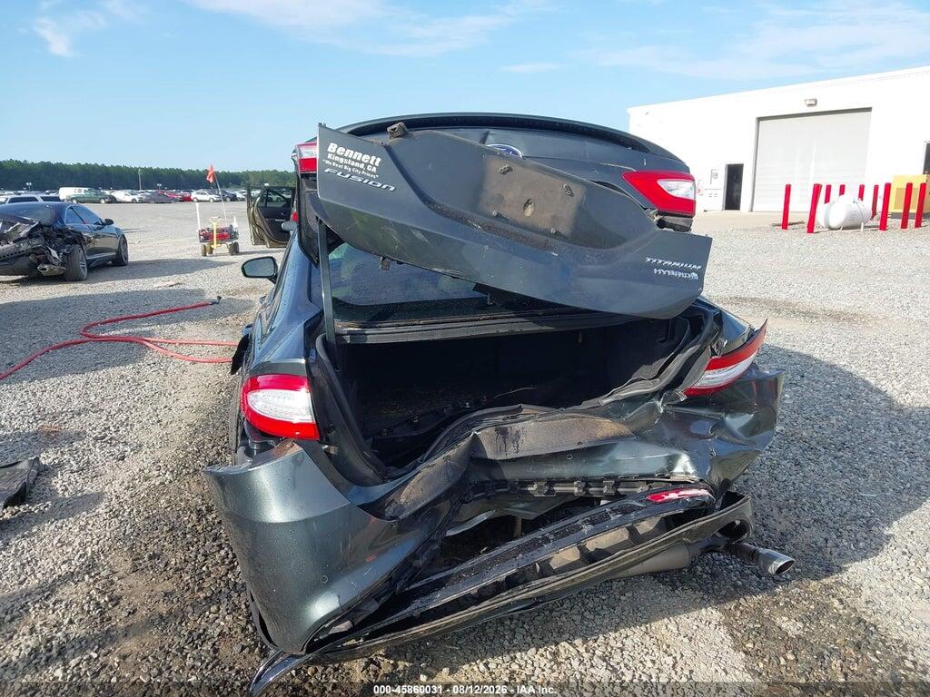 3FA6P0RU8GR191050 2016 FORD FUSION HYBRID photo no. 6