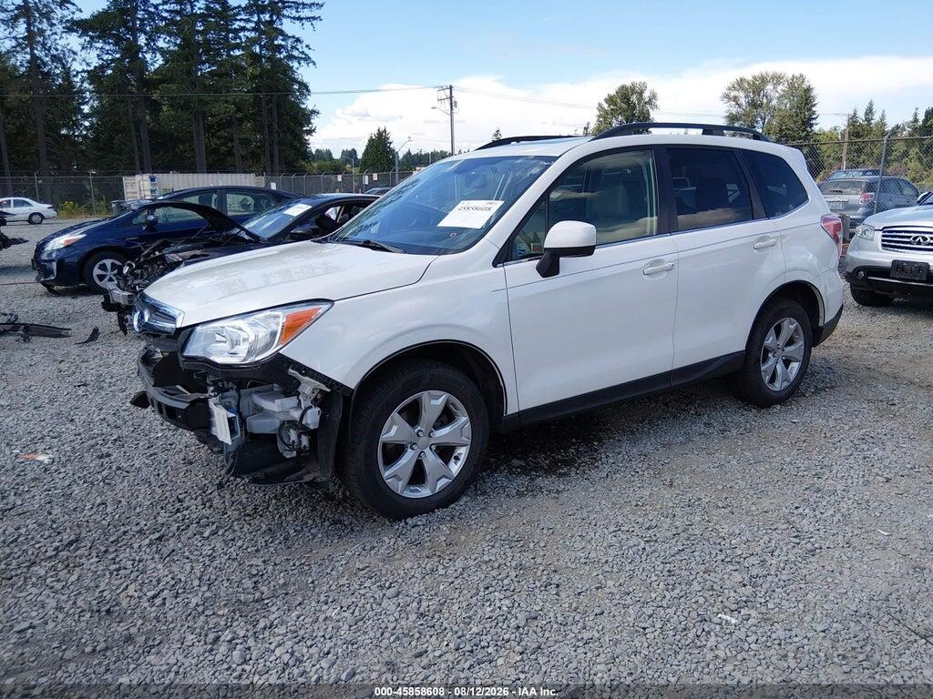 JF2SJARC3GH521882 2016 SUBARU FORESTER photo no. 2