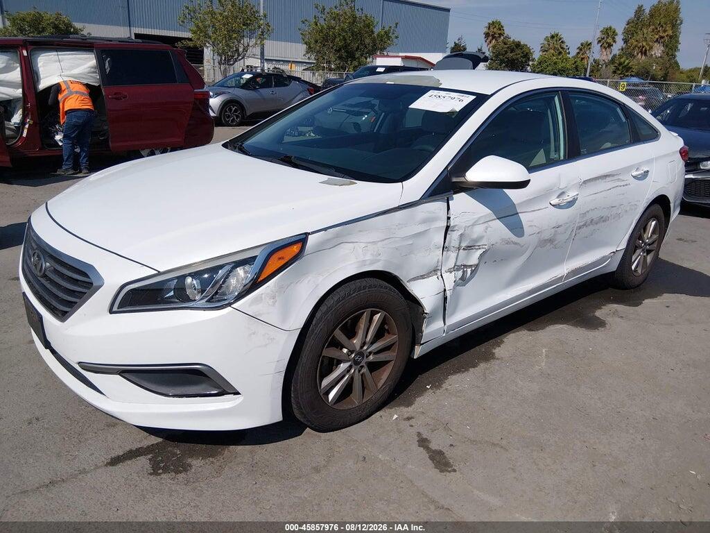 5NPE24AF3GH346308 2016 HYUNDAI SONATA photo no. 2