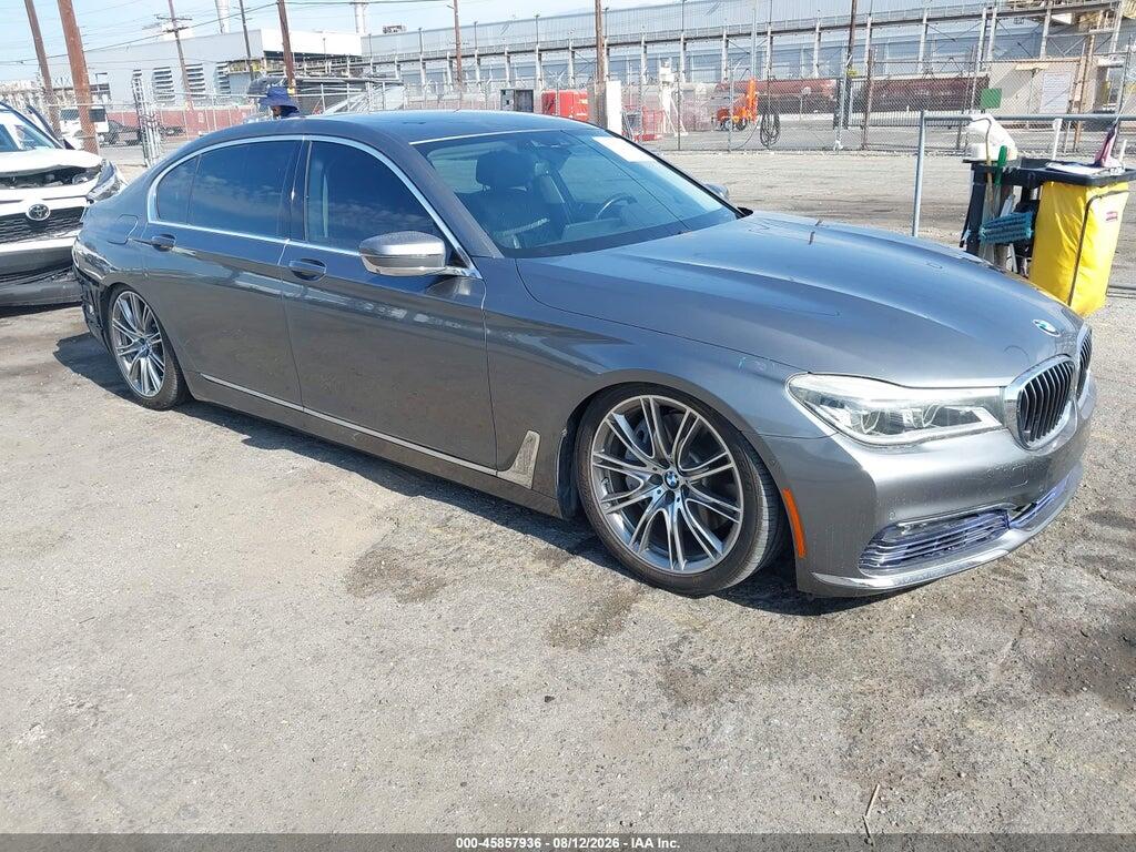 2016 BMW 750I WBA7F0C5XGGL99700