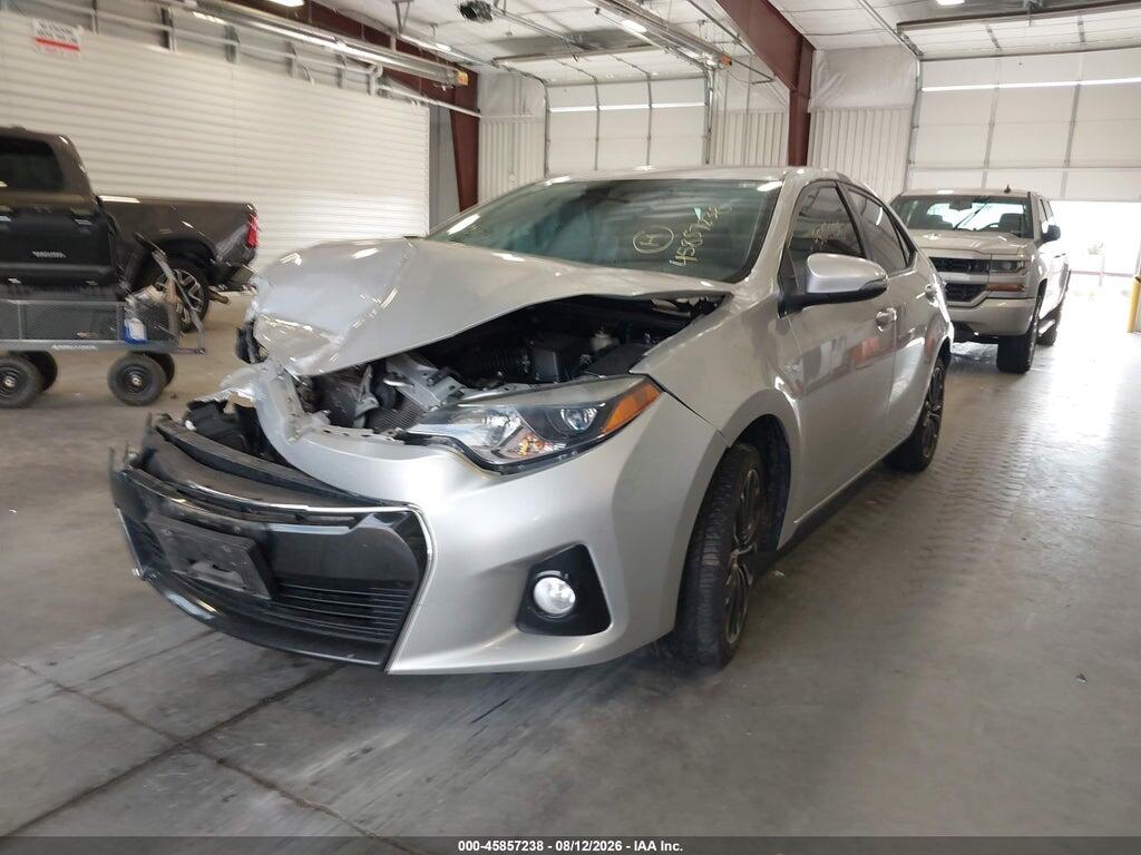 5YFBURHE5GP564888 2016 TOYOTA COROLLA photo no. 2