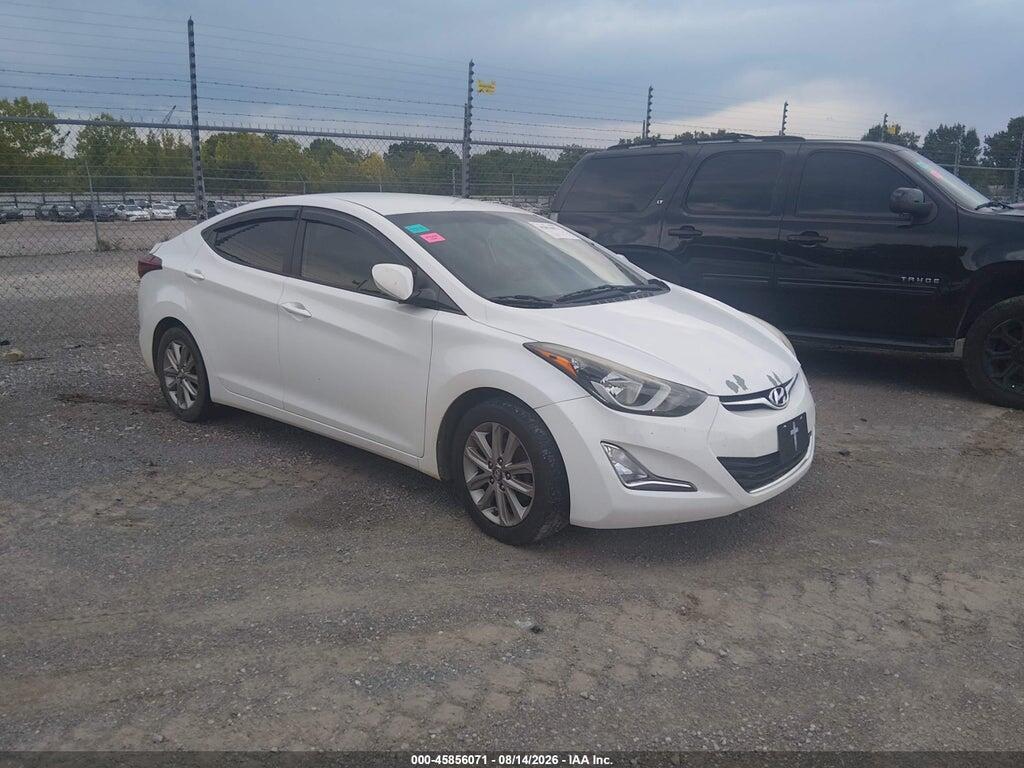 5NPDH4AE2GH681772 2016 HYUNDAI ELANTRA photo no. 1