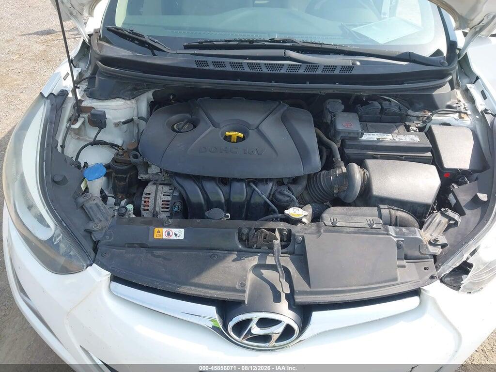 5NPDH4AE2GH681772 2016 HYUNDAI ELANTRA photo no. 10
