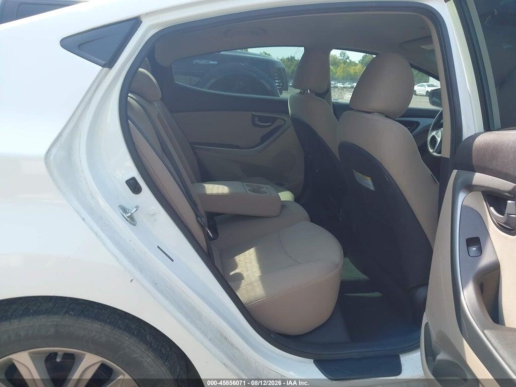 5NPDH4AE2GH681772 2016 HYUNDAI ELANTRA photo no. 8