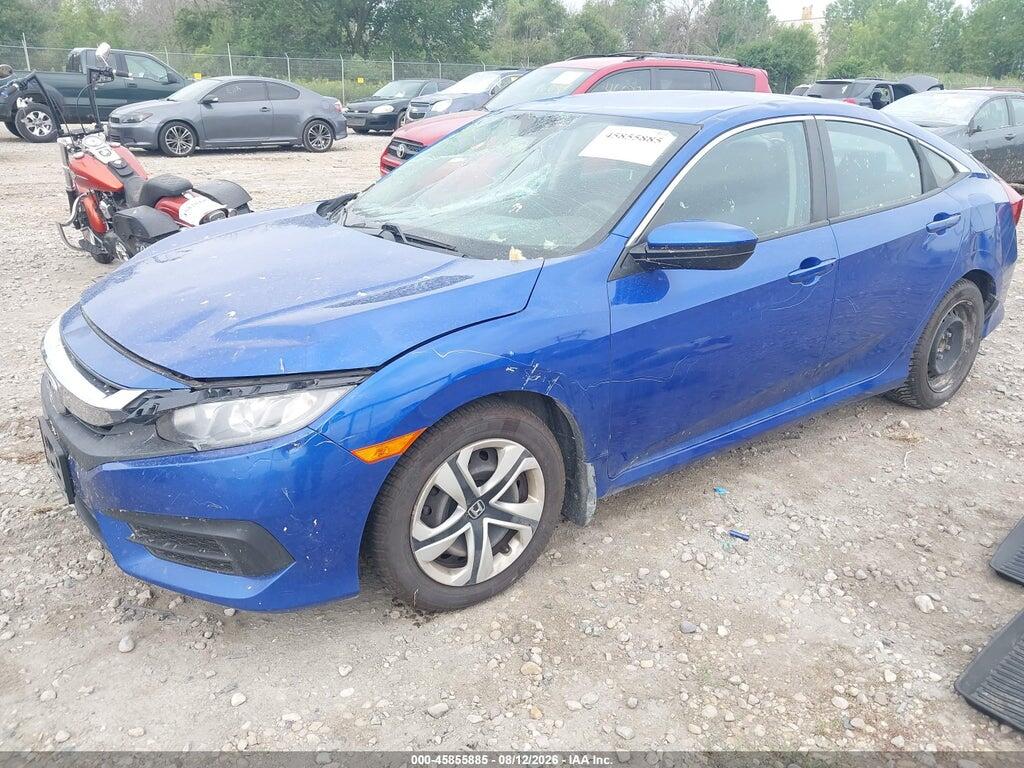 19XFC2F55GE008287 2016 HONDA CIVIC photo no. 2