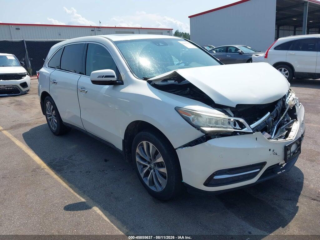 5FRYD3H41GB003791 2016 ACURA MDX photo no. 1