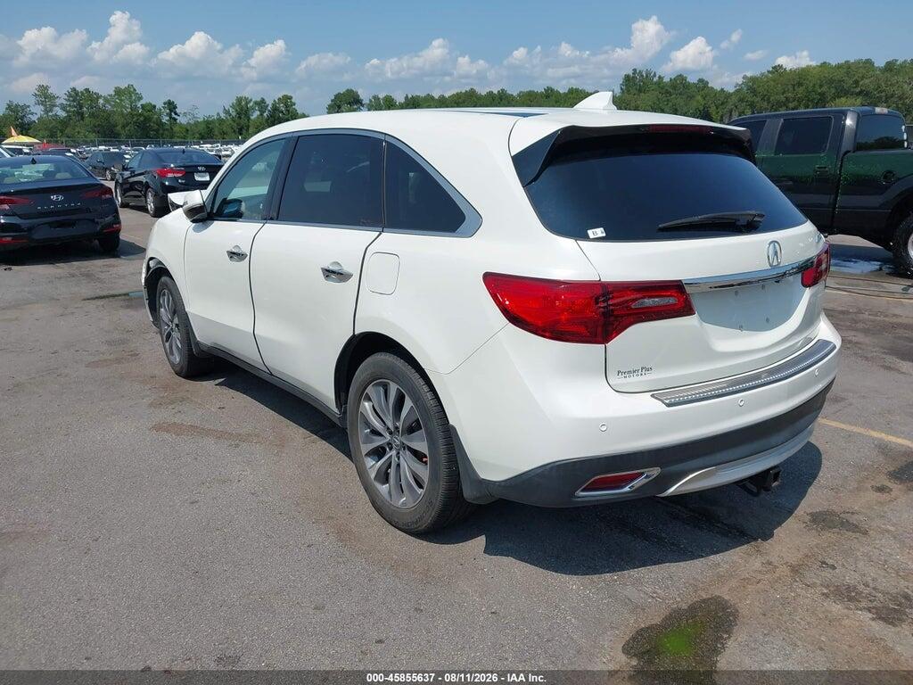 5FRYD3H41GB003791 2016 ACURA MDX photo no. 3
