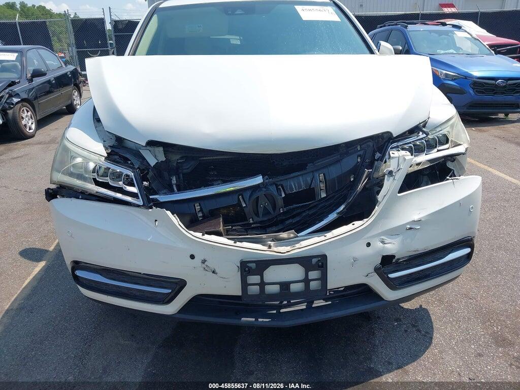 5FRYD3H41GB003791 2016 ACURA MDX photo no. 6