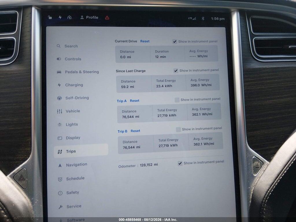 5YJSA1E29GF129467 2016 TESLA MODEL S photo no. 7