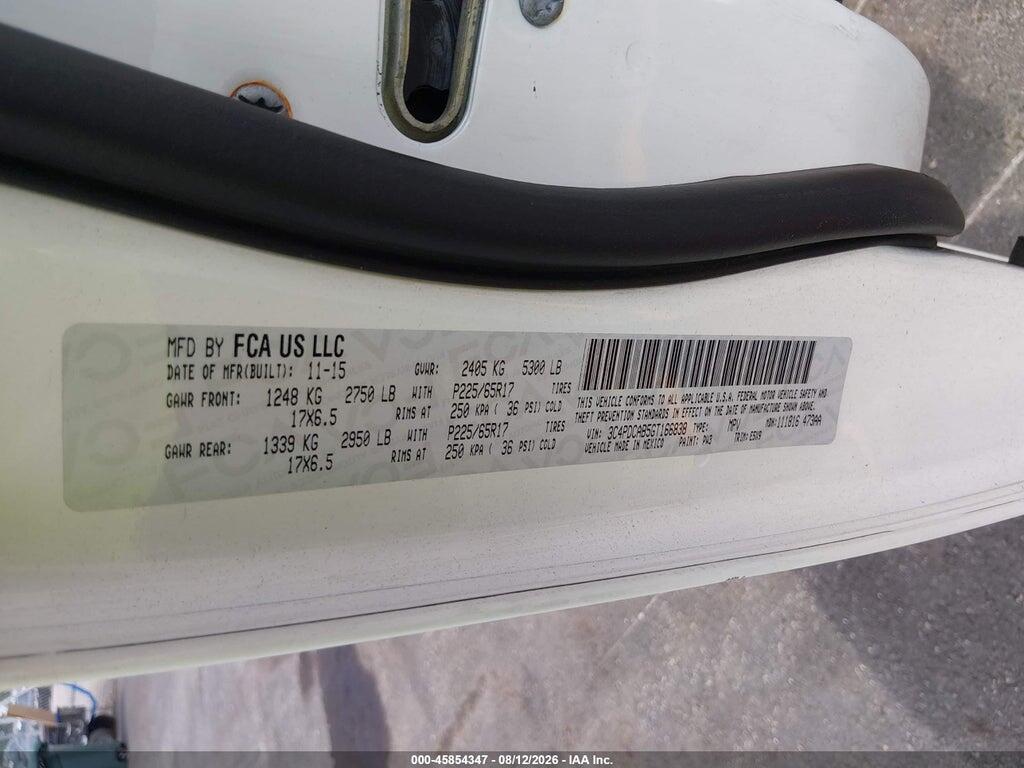 3C4PDCAB5GT166838 2016 DODGE JOURNEY photo no. 9
