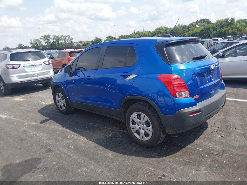 KL7CJKSB9GB536655 2016 CHEVROLET TRAX photo no. 3