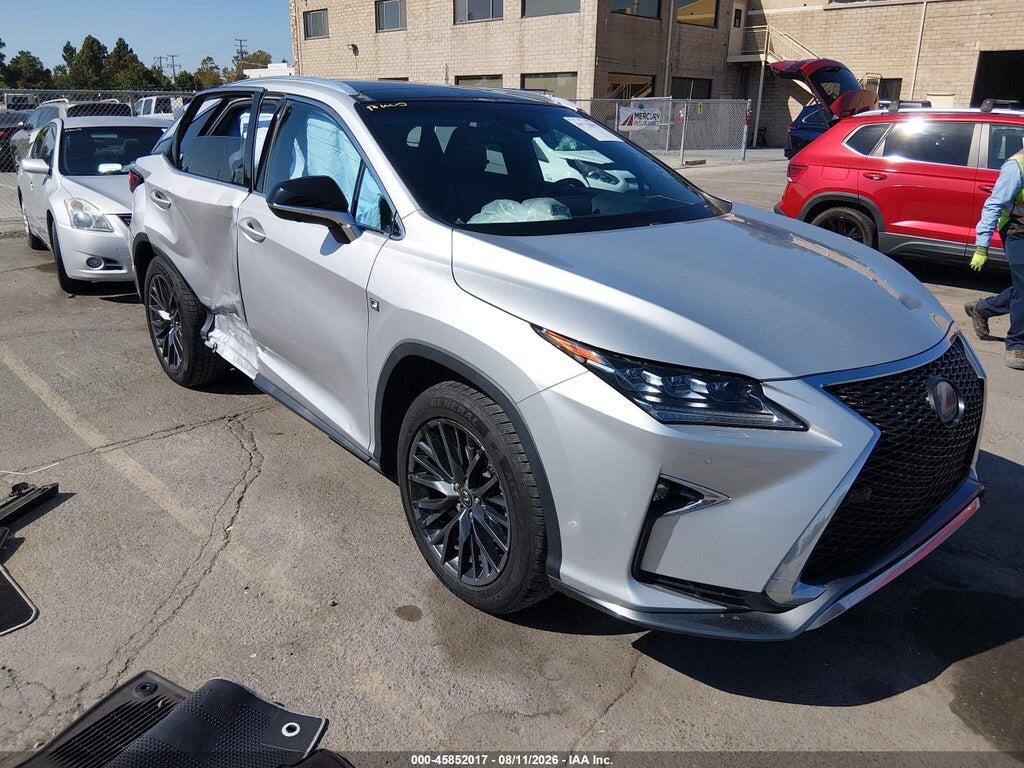2T2BZMCA1GC033868 2016 LEXUS RX 350 photo no. 1