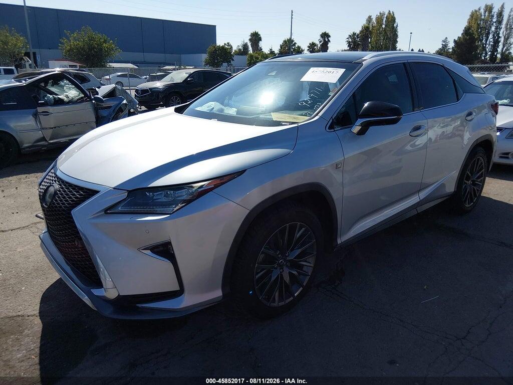 2T2BZMCA1GC033868 2016 LEXUS RX 350 photo no. 2