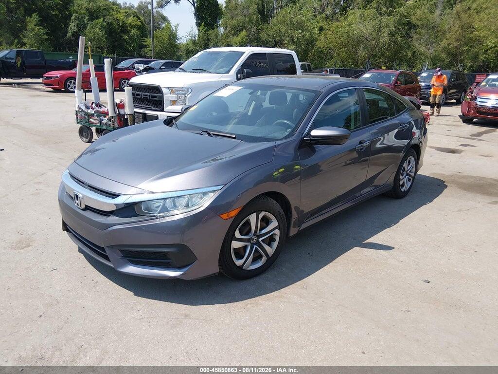 19XFC2F58GE013449 2016 HONDA CIVIC photo no. 2