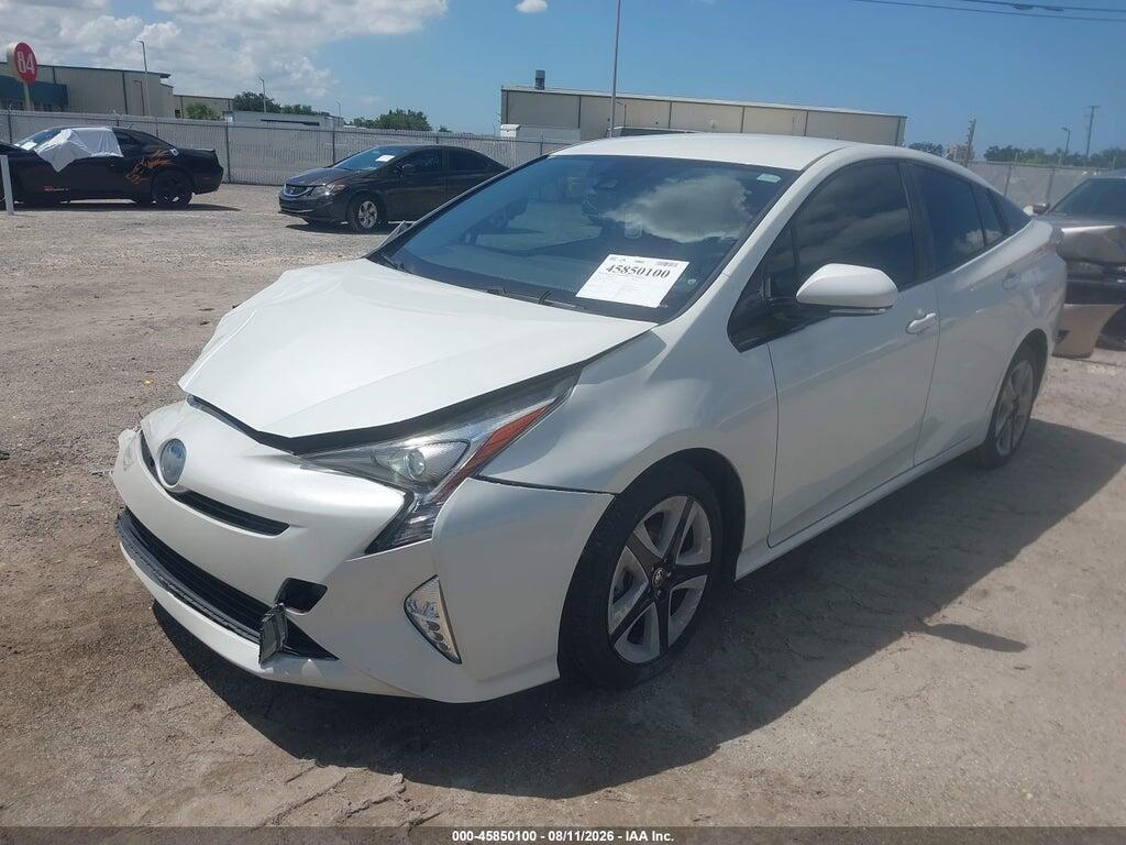 JTDKARFU2G3523484 2016 TOYOTA PRIUS photo no. 2