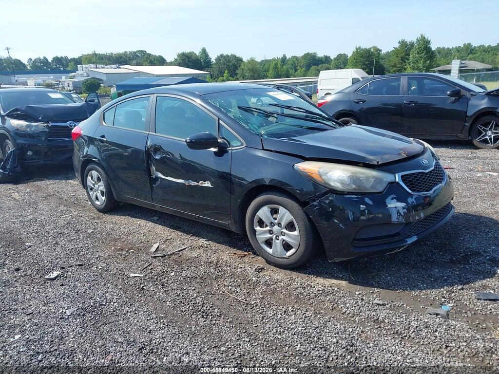 KNAFK4A66G5602779 2016 KIA FORTE photo no. 1