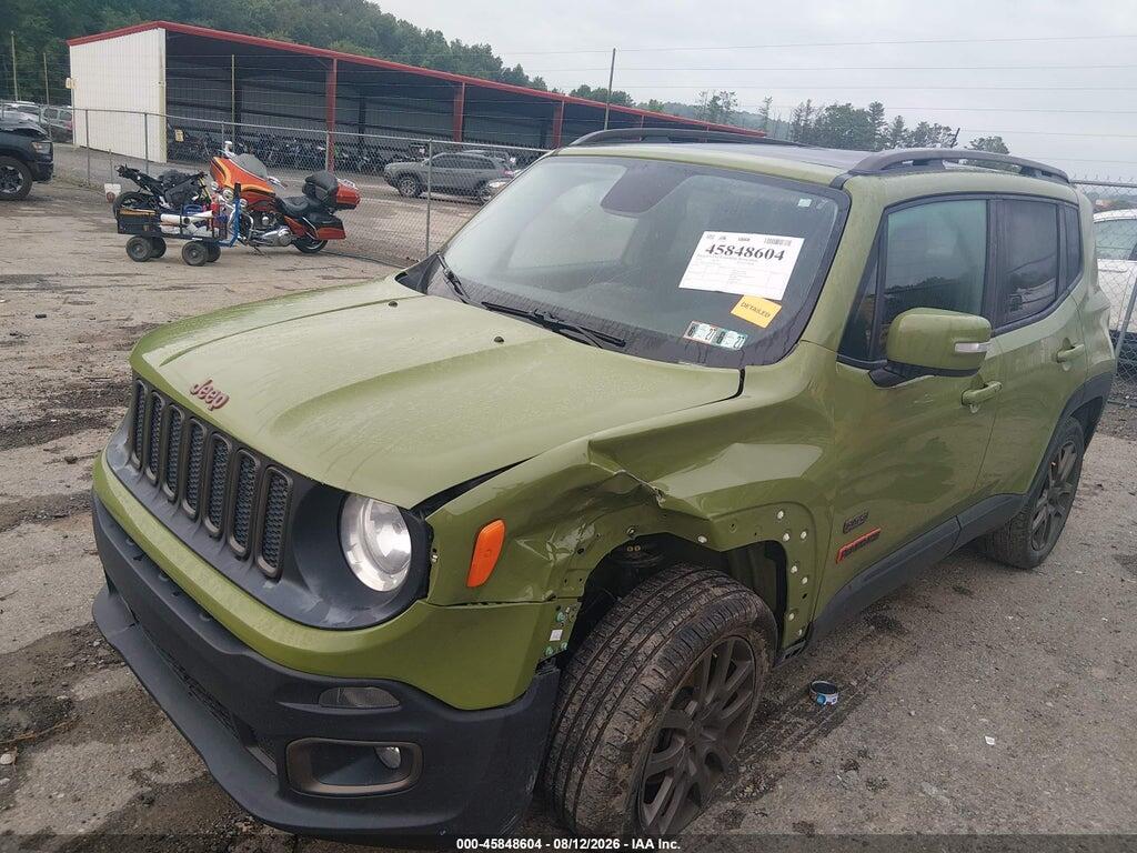 ZACCJBBT0GPE04501 2016 JEEP RENEGADE photo no. 2