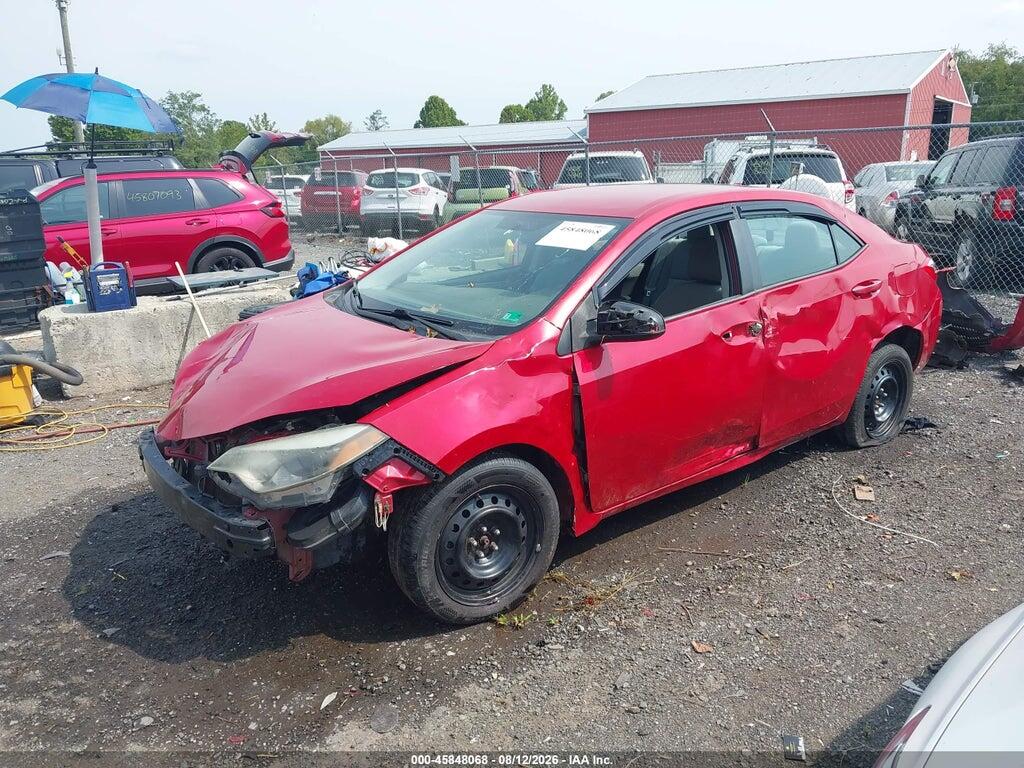 5YFBURHEXGP476077 2016 TOYOTA COROLLA photo no. 2