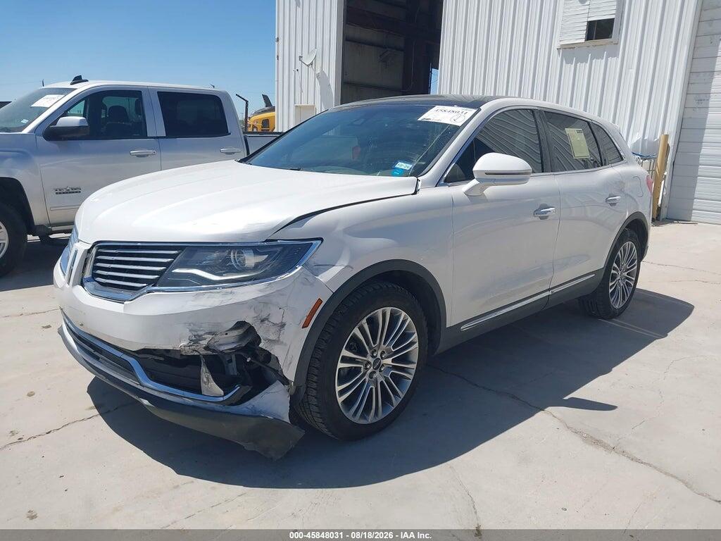 2LMTJ6LR2GBL62248 2016 LINCOLN MKX photo no. 2