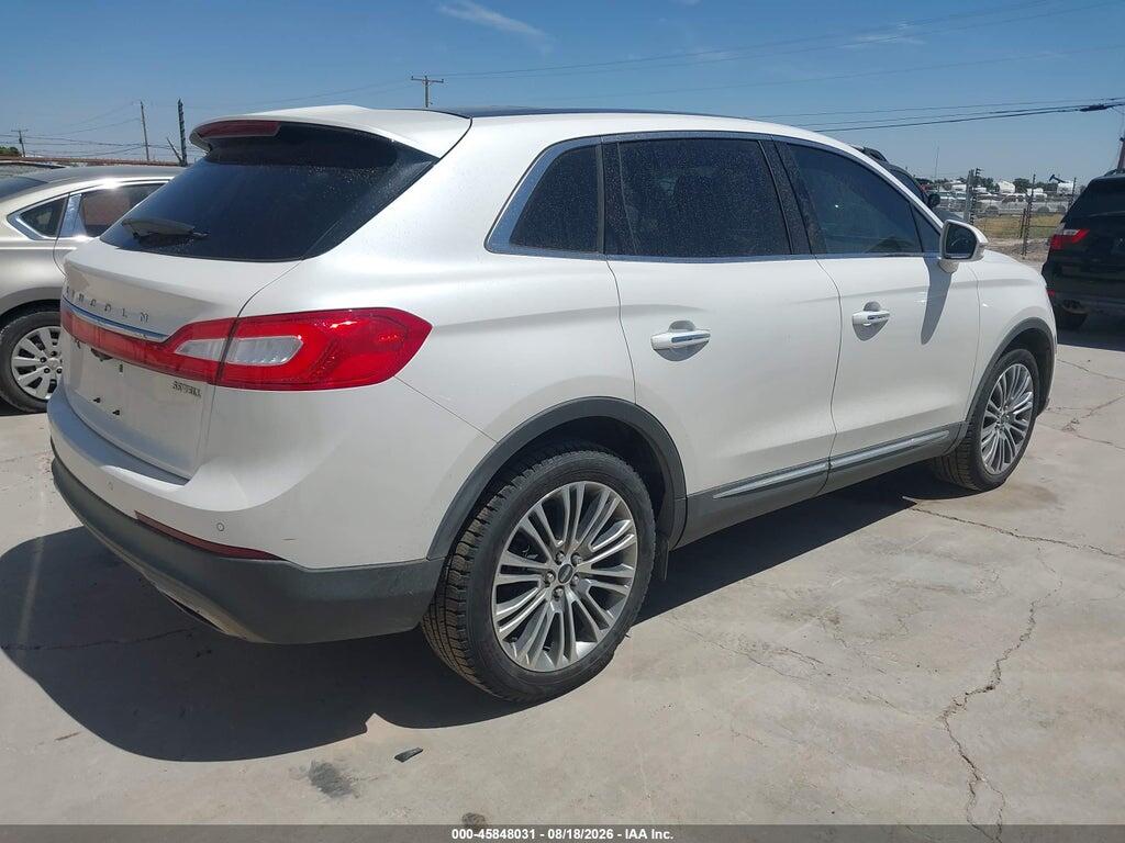 2LMTJ6LR2GBL62248 2016 LINCOLN MKX photo no. 4