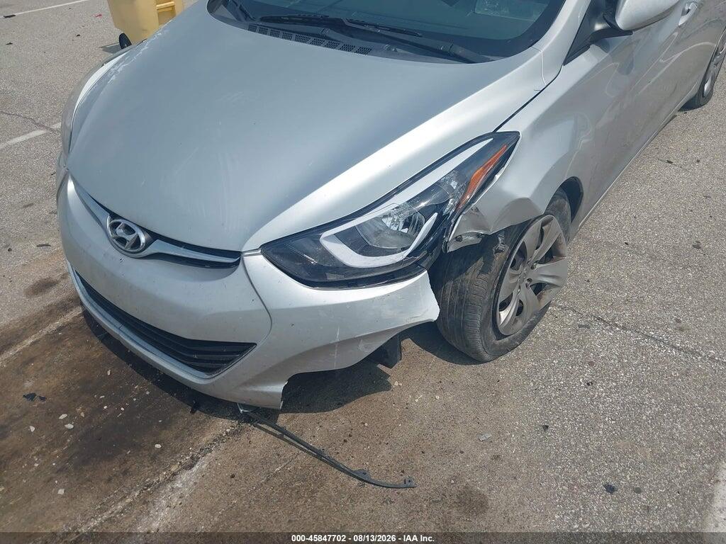 5NPDH4AE7GH752433 2016 HYUNDAI ELANTRA photo no. 6