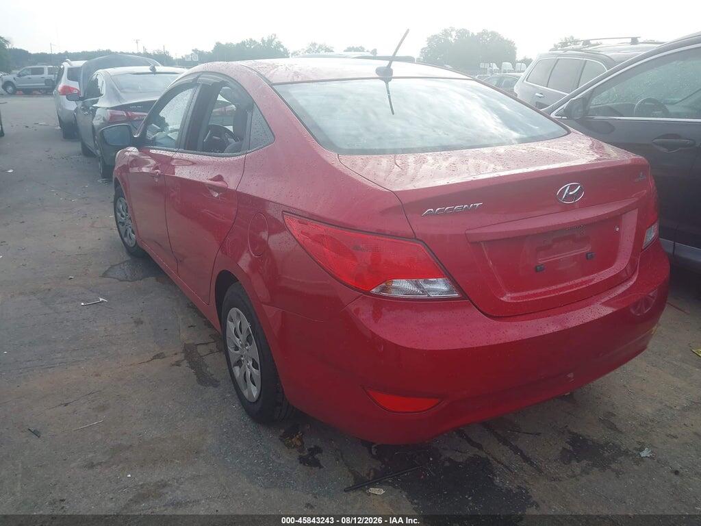 KMHCT4AE6GU061485 2016 HYUNDAI ACCENT photo no. 3
