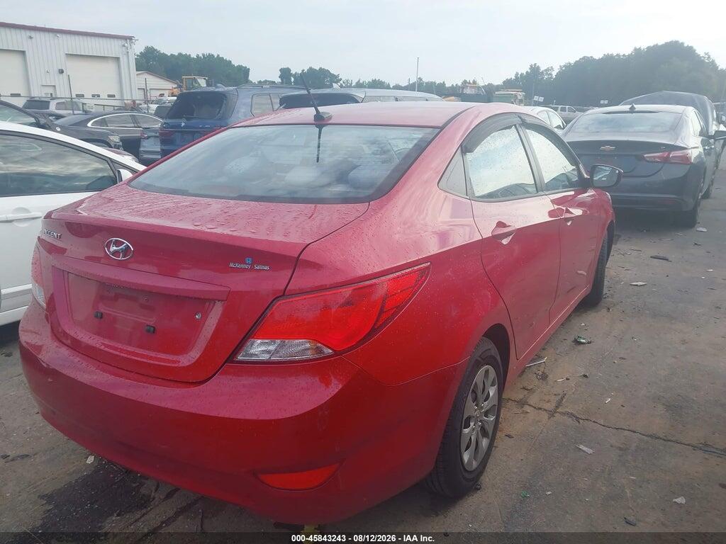 KMHCT4AE6GU061485 2016 HYUNDAI ACCENT photo no. 4