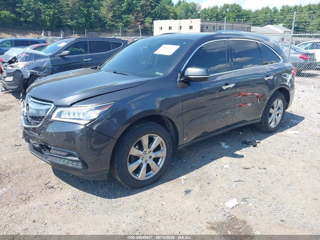 5FRYD4H90GB045709 2016 ACURA MDX photo no. 2