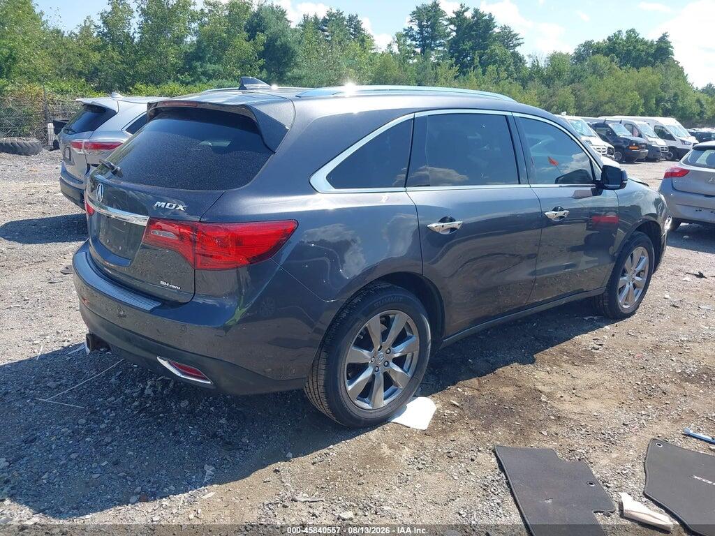 5FRYD4H90GB045709 2016 ACURA MDX photo no. 4