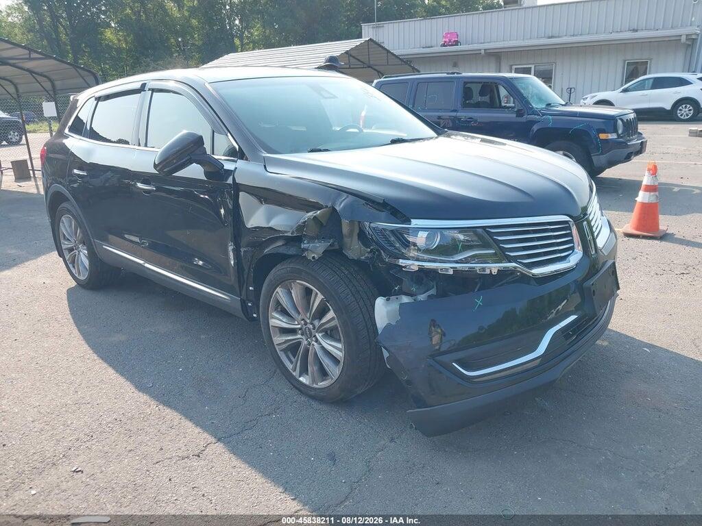 2LMTJ8LP4GBL49642 2016 LINCOLN MKX photo no. 1