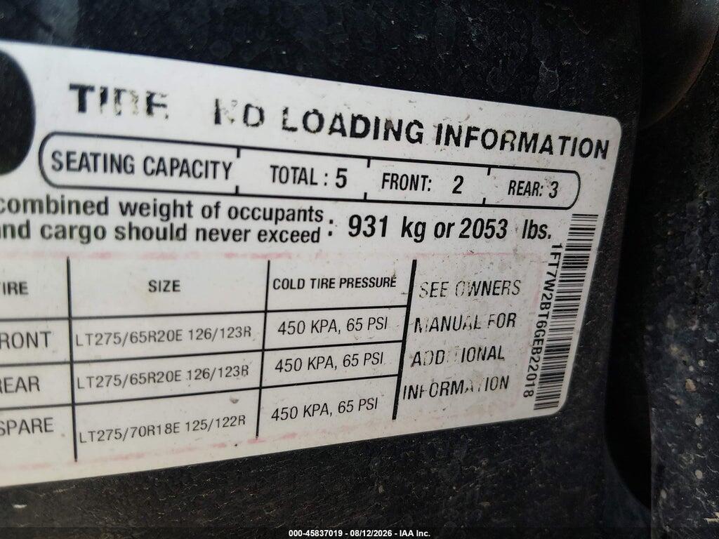 1FT7W2BT6GEB22018 2016 FORD F-250 photo no. 9