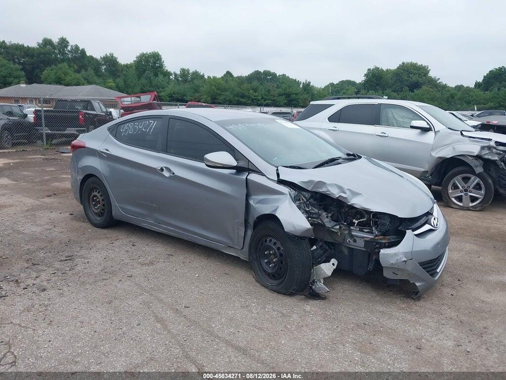 5NPDH4AE7GH743098 2016 HYUNDAI ELANTRA photo no. 1