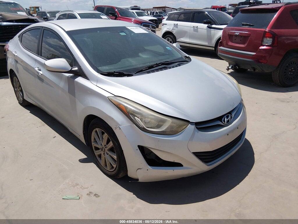 5NPDH4AE0GH662394 2016 HYUNDAI ELANTRA photo no. 1