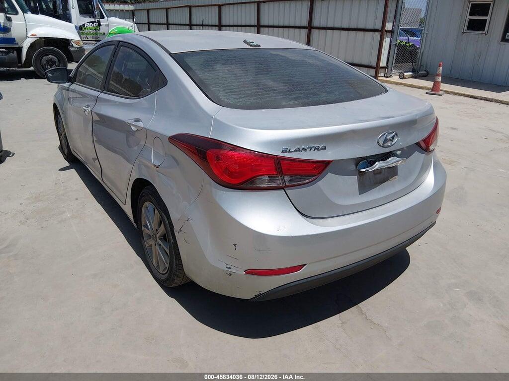 5NPDH4AE0GH662394 2016 HYUNDAI ELANTRA photo no. 3