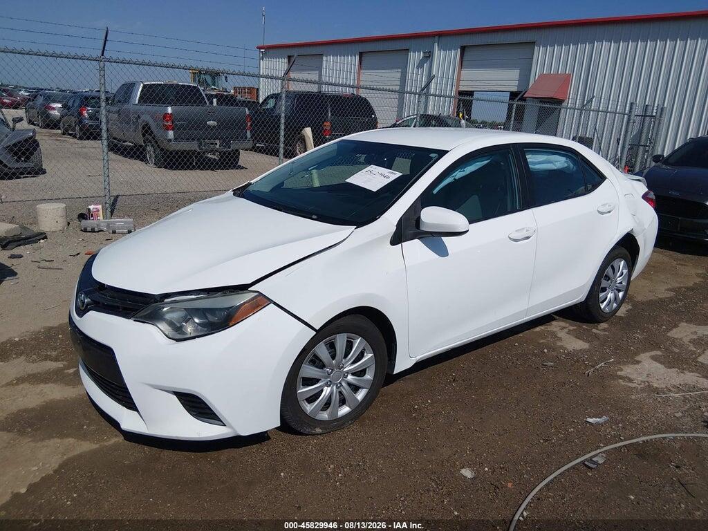 5YFBURHE4GP413296 2016 TOYOTA COROLLA photo no. 2