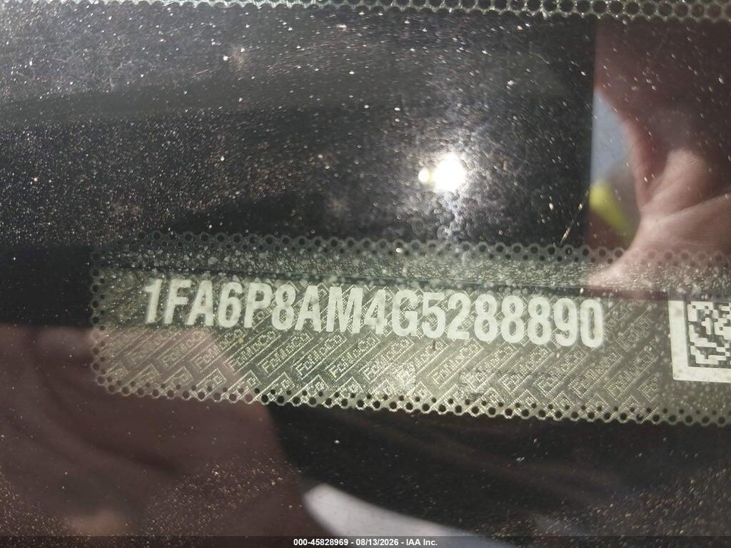 1FA6P8AM4G5288890 2016 FORD MUSTANG photo no. 9