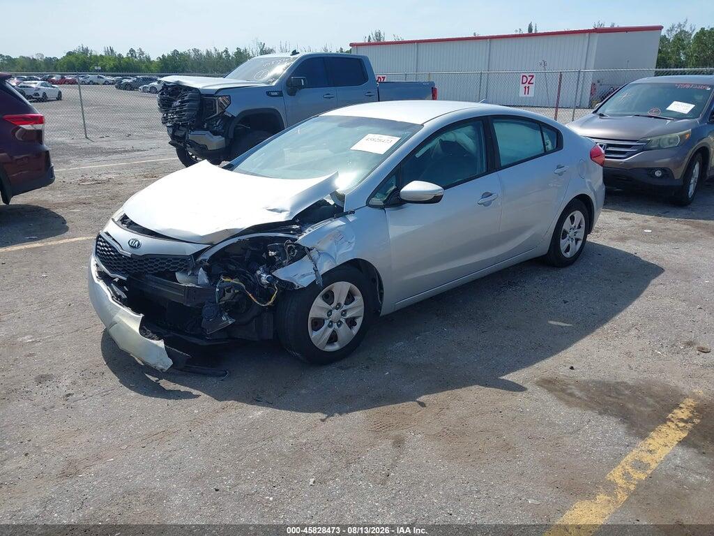 KNAFK4A64G5576053 2016 KIA FORTE photo no. 2