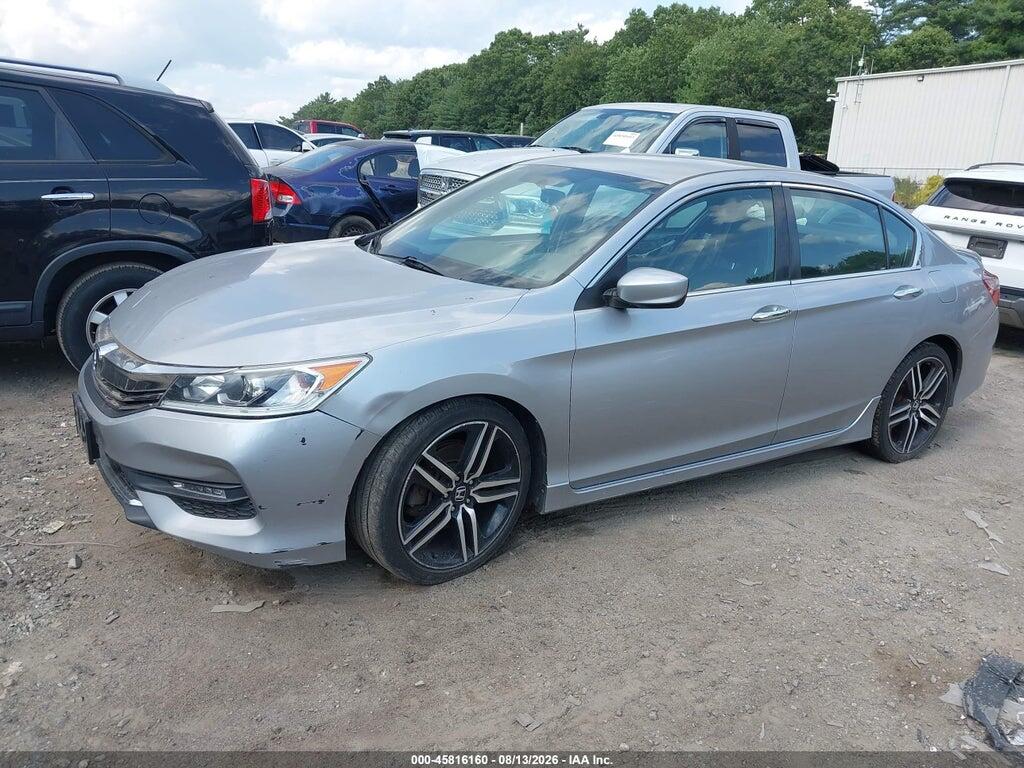 1HGCR2F52GA104349 2016 HONDA ACCORD photo no. 2