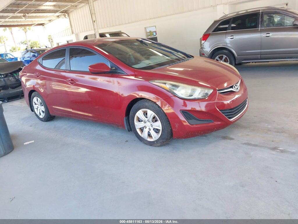 5NPDH4AE7GH732053 2016 HYUNDAI ELANTRA photo no. 1