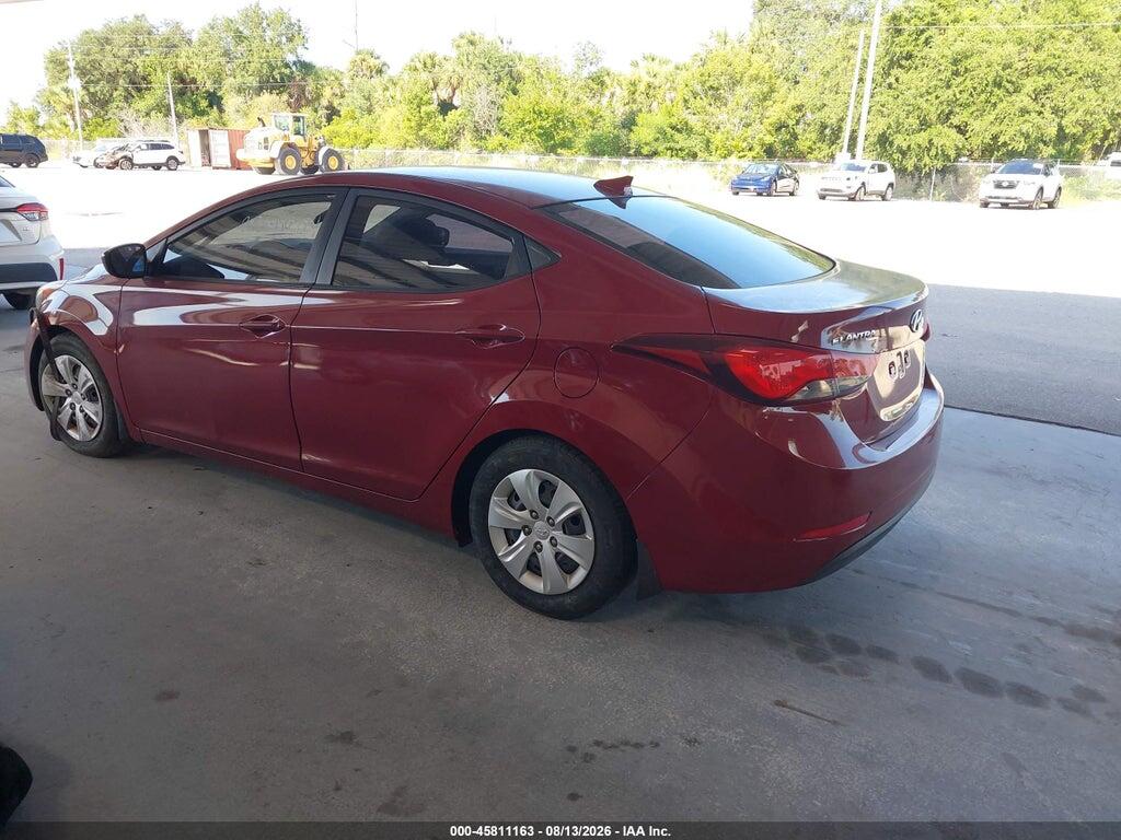 5NPDH4AE7GH732053 2016 HYUNDAI ELANTRA photo no. 3