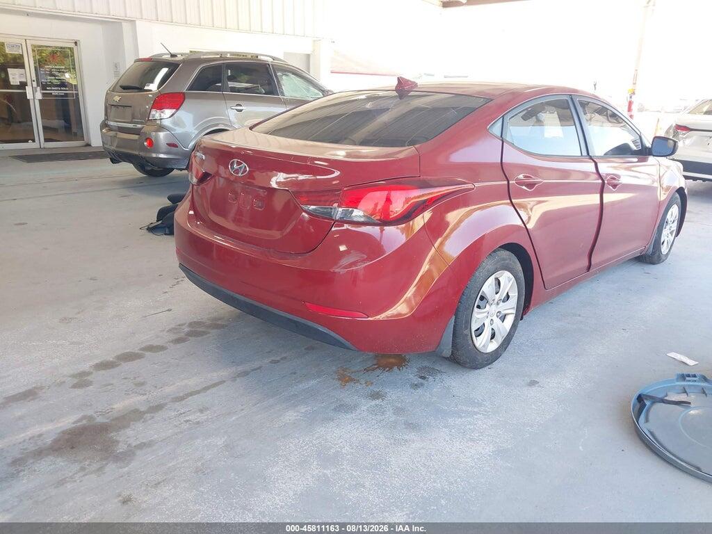 5NPDH4AE7GH732053 2016 HYUNDAI ELANTRA photo no. 4