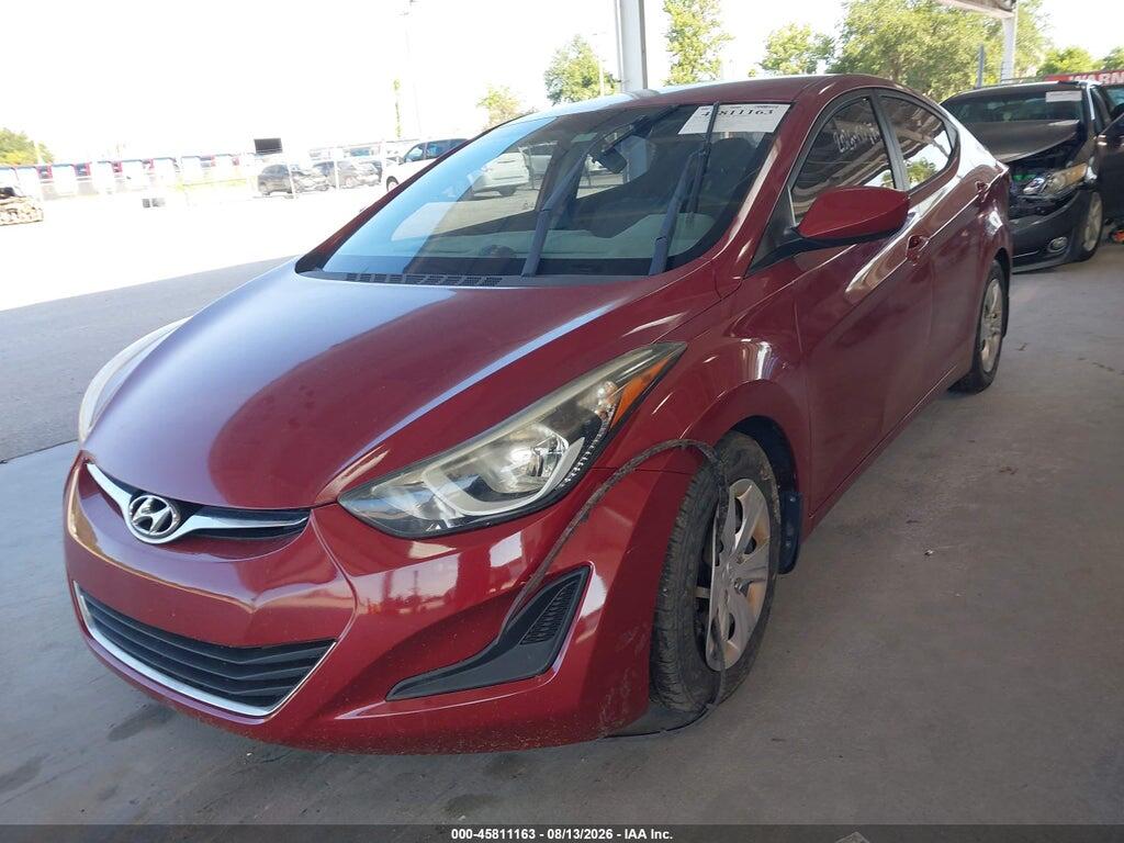 5NPDH4AE7GH732053 2016 HYUNDAI ELANTRA photo no. 6