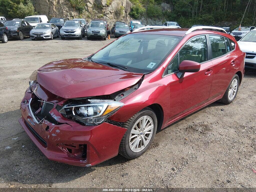 4S3GTAB63H3714356 2017 SUBARU IMPREZA photo no. 2
