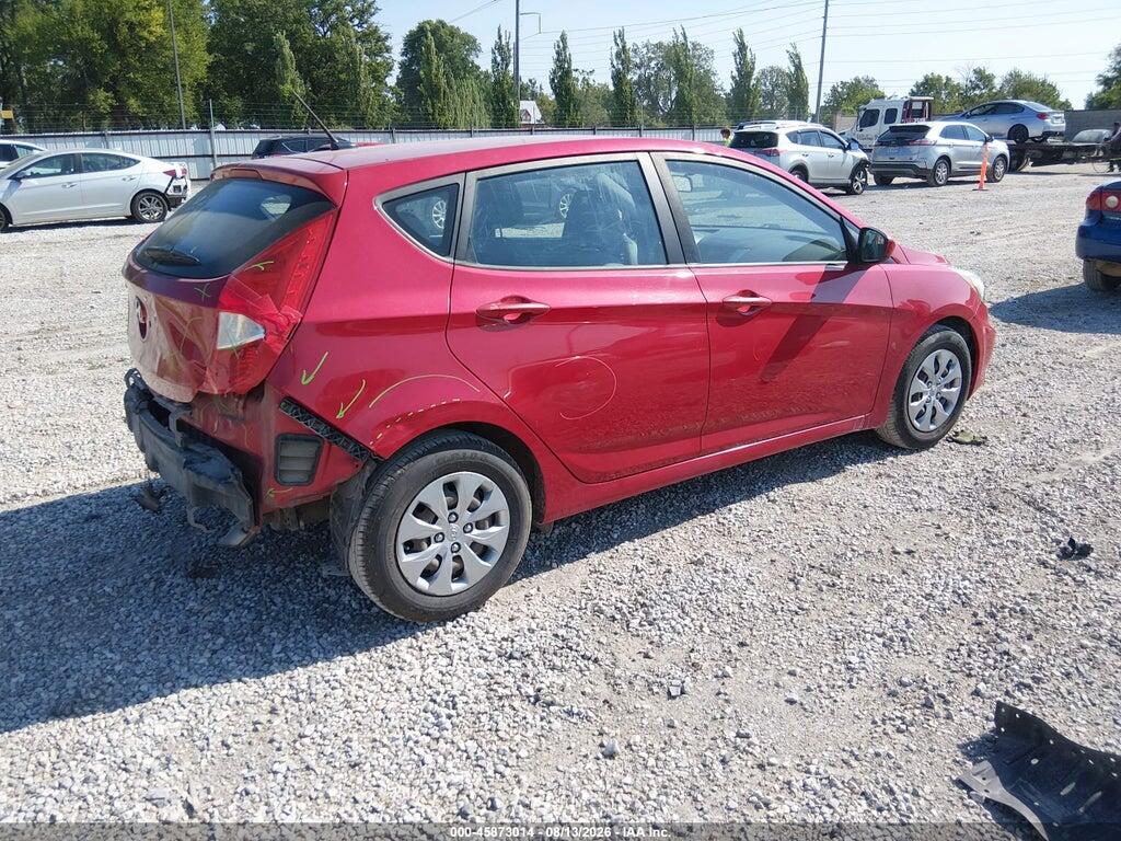 KMHCT5AE9HU306643 2017 HYUNDAI ACCENT photo no. 4
