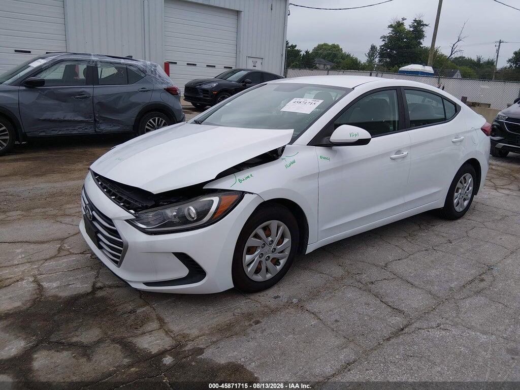 5NPD74LF3HH194641 2017 HYUNDAI ELANTRA photo no. 2