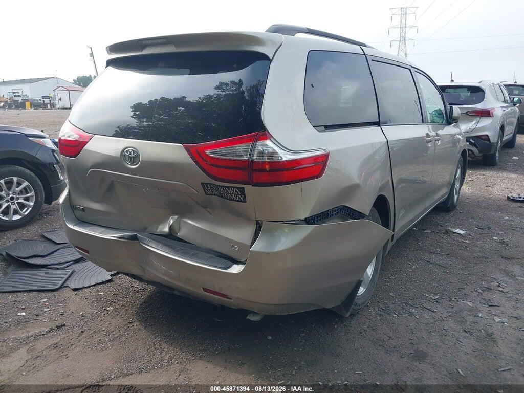 5TDKZ3DC1HS873396 2017 TOYOTA SIENNA photo no. 4