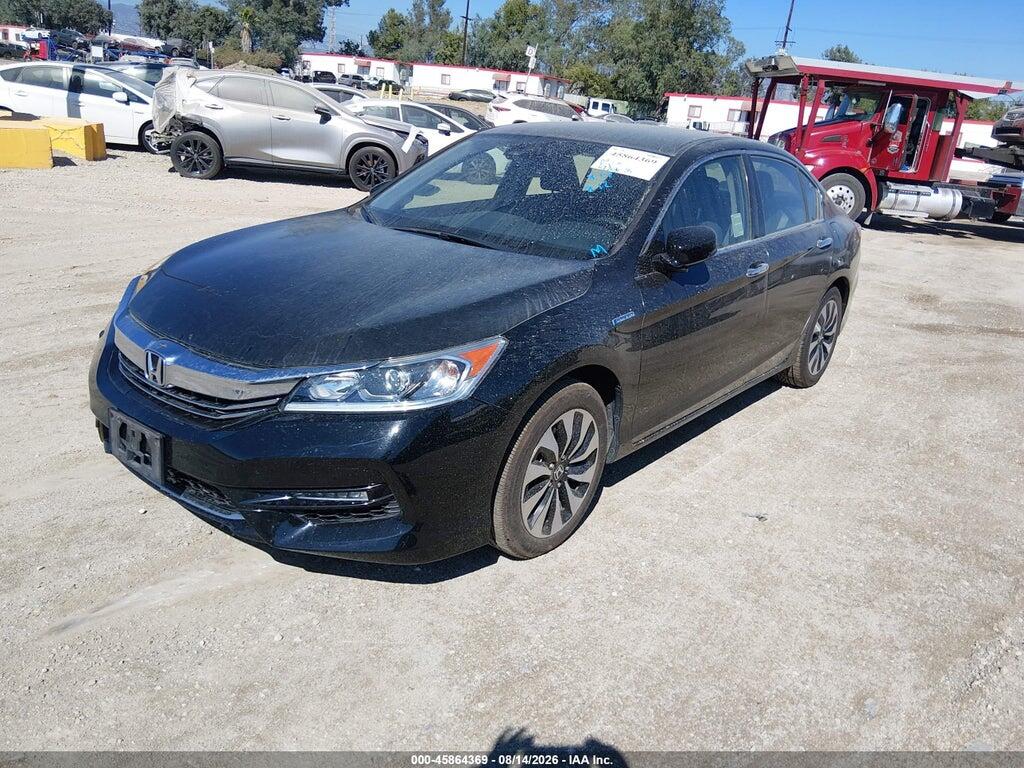 JHMCR6F35HC008191 2017 HONDA ACCORD HYBRID photo no. 2