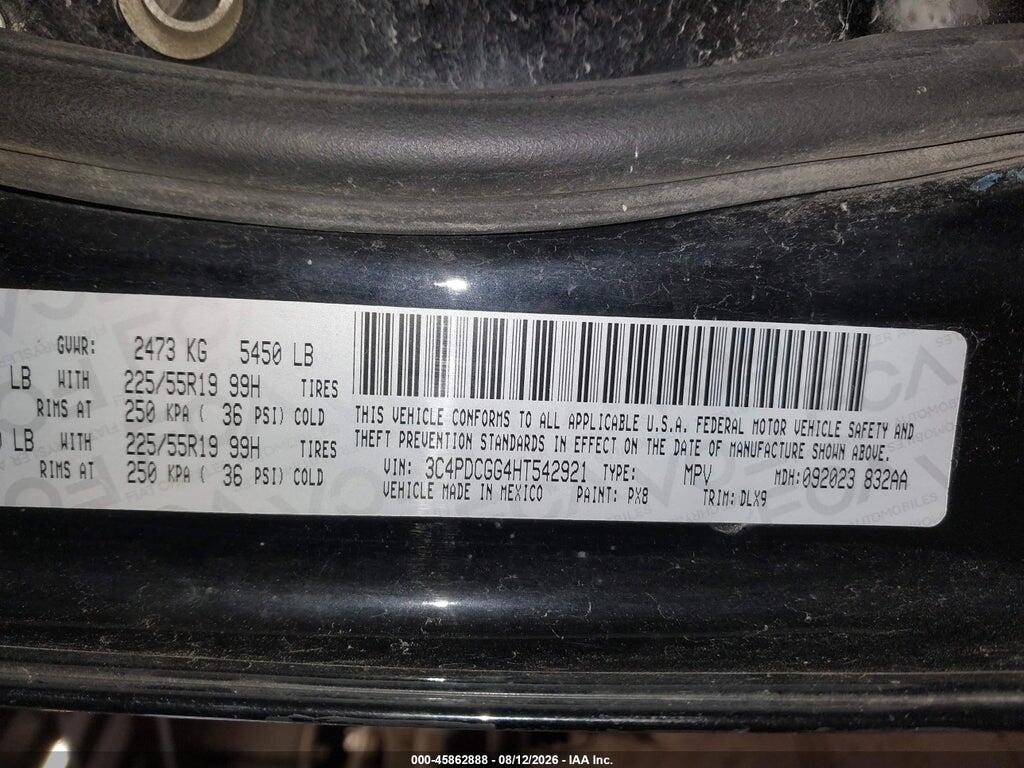3C4PDCGG4HT542921 2017 DODGE JOURNEY photo no. 9